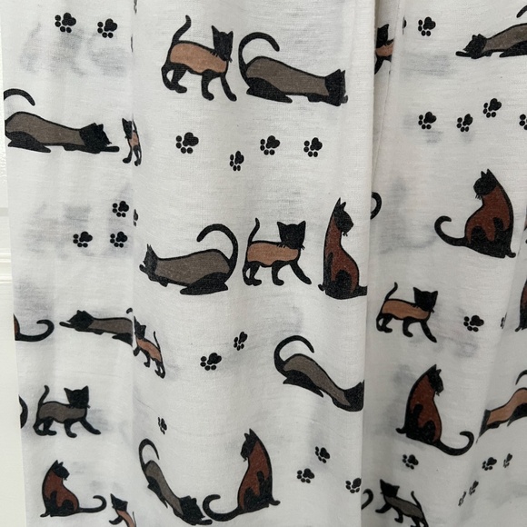 Siamese cat pattern Lounge Pants, size small - Picture 2 of 8